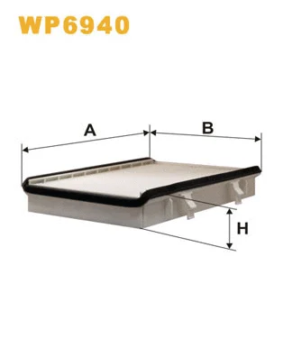 Filter, cabin air (WP6940)