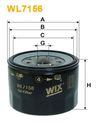 Oil Filter (WL7156)