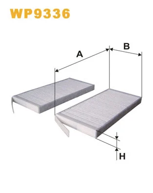 Filter, cabin air (WP9336)