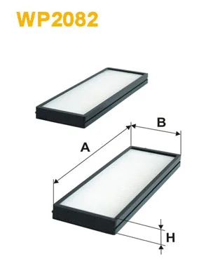 Filter, cabin air (WP2082)