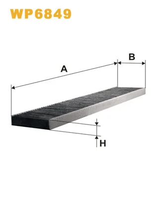 Filter, cabin air (WP6849)