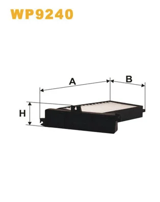 Filter, cabin air (WP9240)