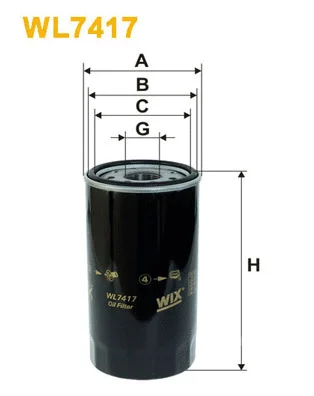 Oil Filter (WL7417)