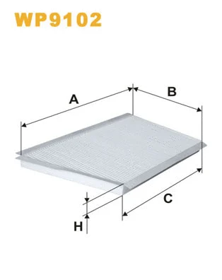 Filter, cabin air (WP9102)