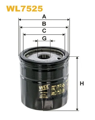 Oil Filter (WL7525)