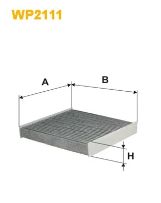 Filter, cabin air (WP2111)