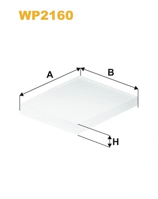 Filter, cabin air (WP2160)