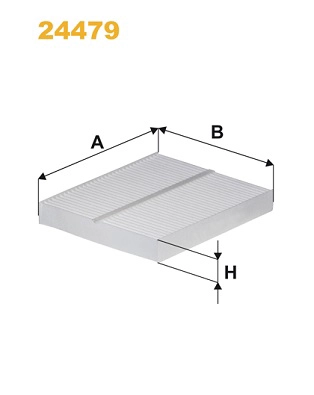 Filter, cabin air (24479)