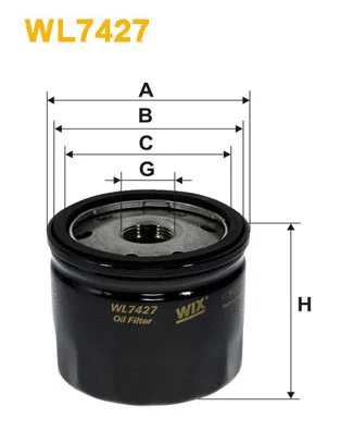 Oil Filter (WL7427)