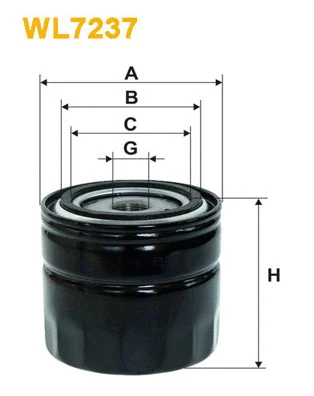 Oil Filter (WL7237)