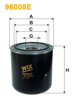 Air Dryer Cartridge, compressed-air system (96008E)