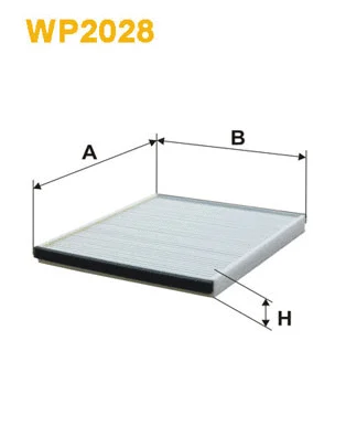 Filter, cabin air (WP2028)