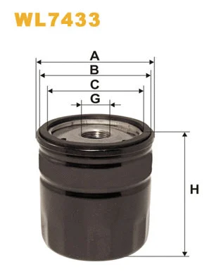 Oil Filter (WL7433)