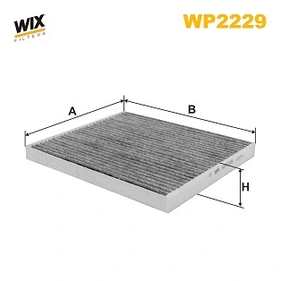 Filter, cabin air (WP2229)