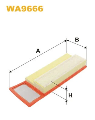 Air Filter (WA9666)