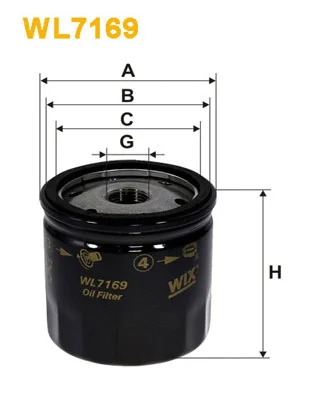 Oil Filter (WL7169)