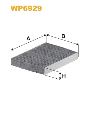 Filter, cabin air (WP6929)