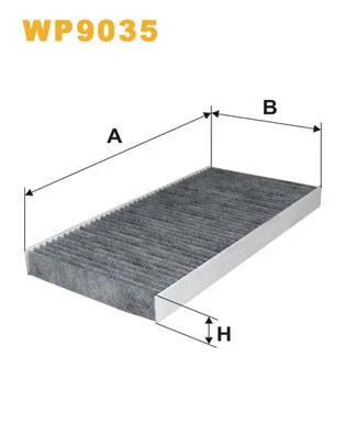 Filter, cabin air (WP9035)