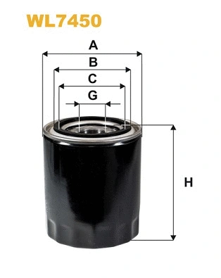 Oil Filter (WL7450)
