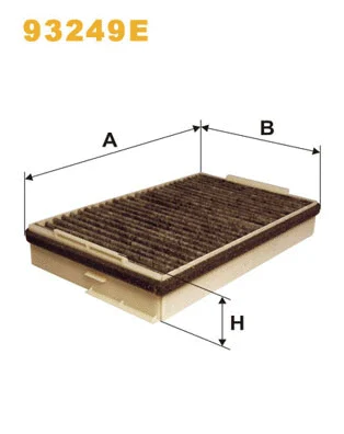 Filter, cabin air (93249E)