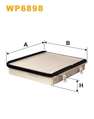 Filter, cabin air (WP6898)