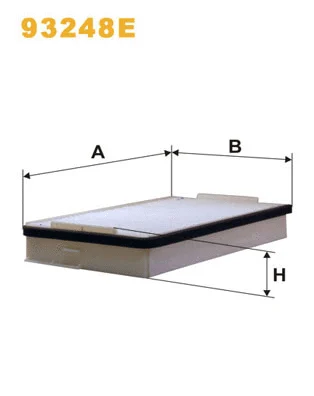 Filter, cabin air (93248E)