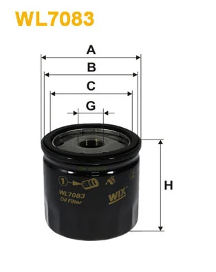 Oil Filter (WL7083)
