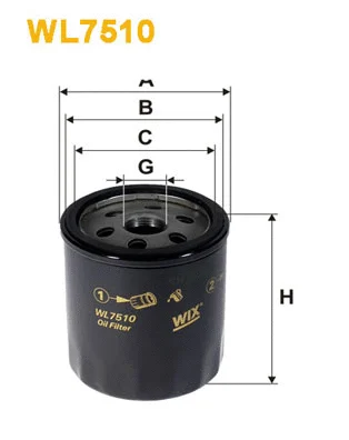 Oil Filter (WL7510)
