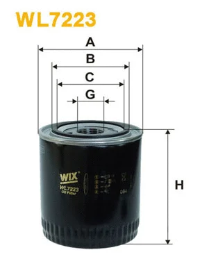 Oil Filter (WL7223)