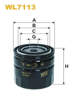 Oil Filter (WL7113)