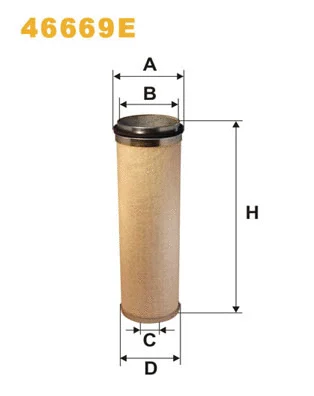 Secondary Air Filter (46669E)