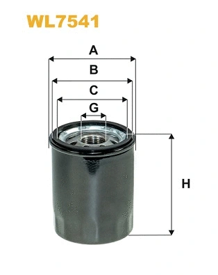 Oil Filter (WL7541)