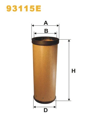 Secondary Air Filter (93115E)