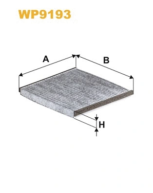 Filter, cabin air (WP9193)