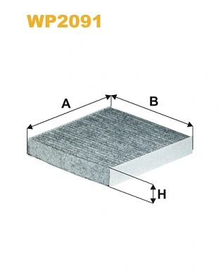 Filter, cabin air (WP2091)