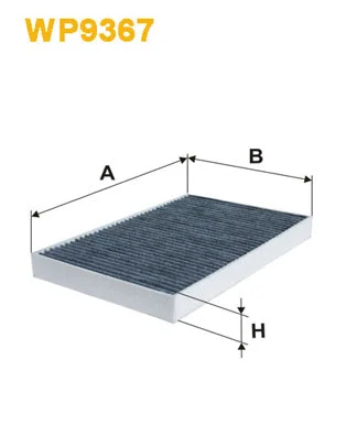 Filter, cabin air (WP9367)