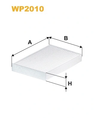 Filter, cabin air (WP2010)