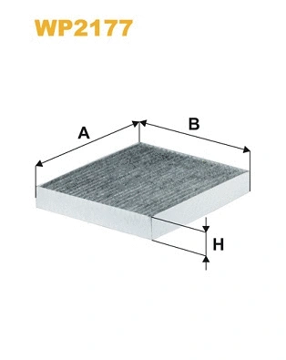 Filter, cabin air (WP2177)