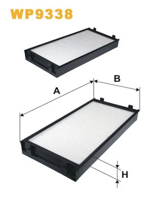 Filter, cabin air (WP9338)