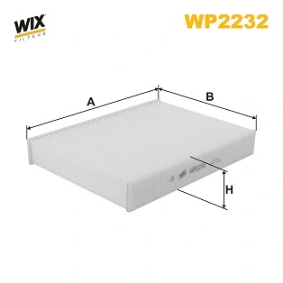 Filter, cabin air (WP2232)