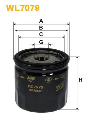 Oil Filter (WL7079)