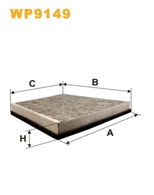 Filter, cabin air (WP9149)
