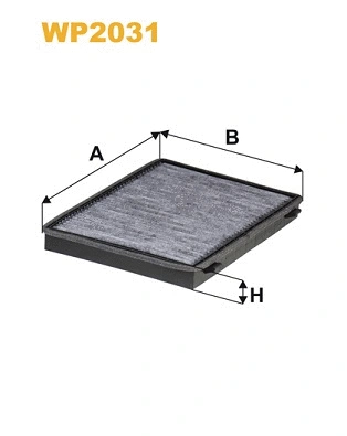 Filter, cabin air (WP2031)