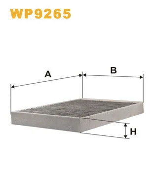 Filter, cabin air (WP9265)