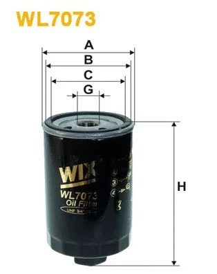 Oil Filter (WL7073)