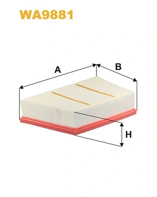 Air Filter (WA9881)