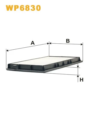 Filter, cabin air (WP6830)