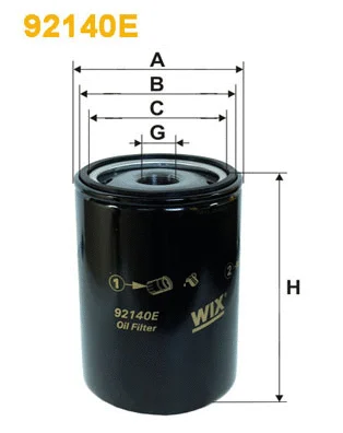 Oil Filter (92140E)