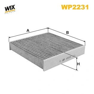 Filter, cabin air (WP2231)