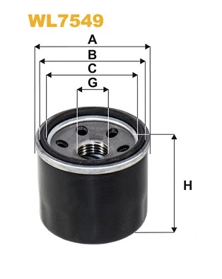 Oil Filter (WL7549)